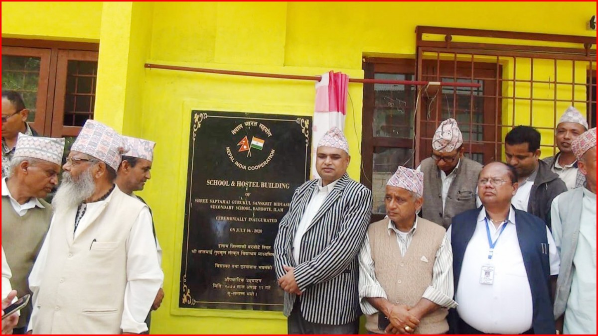 ईलाममा ३ करोडको लागतमा भारतले बनाइदियो संस्कृत विद्यालय 
