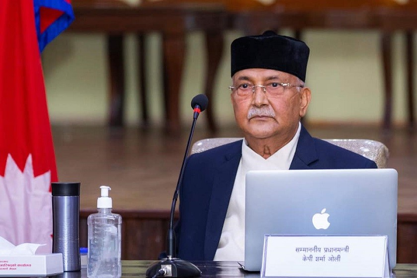अन्ततः गले प्रधानमन्त्री ओली, अध्यक्ष र प्रधानमन्त्री मध्ये एक पद छोड्ने !