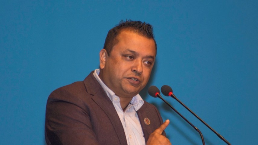प्रमज्यू ! अहिले मन्त्रिमण्डल भागबण्डाबारे होइन, संकटबारे छलफल गर्नुस् : गगन थापा