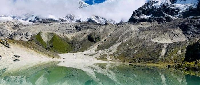 सोलुखुम्बुमा पोखरी फुटेकाे  आशङ्का, खतरा बढ्याे