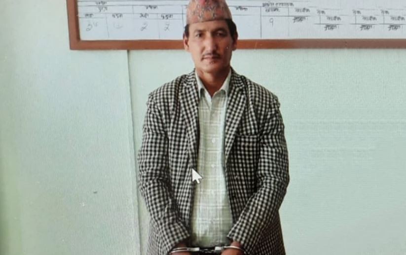 बहिनी बलात्कार गर्ने नेकपाका वडाअध्यक्ष जेल चलान