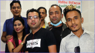 माधव थापाको लय शब्दमा ८० जना भन्दा बढी कलाकारको स्वरमा 'तिन पुस्ते'  रेकडिंग सम्पन्न