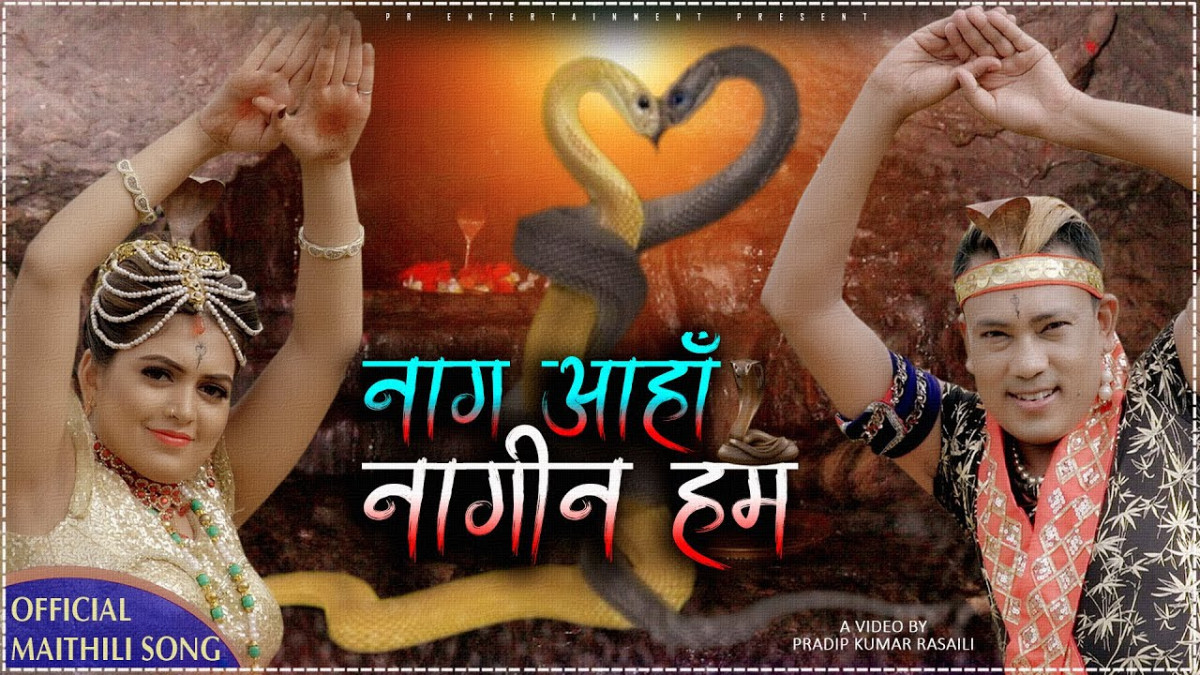  चर्चामा मैथिली गीत  'नाग आहाँ नागिन हम' (भिडियो)