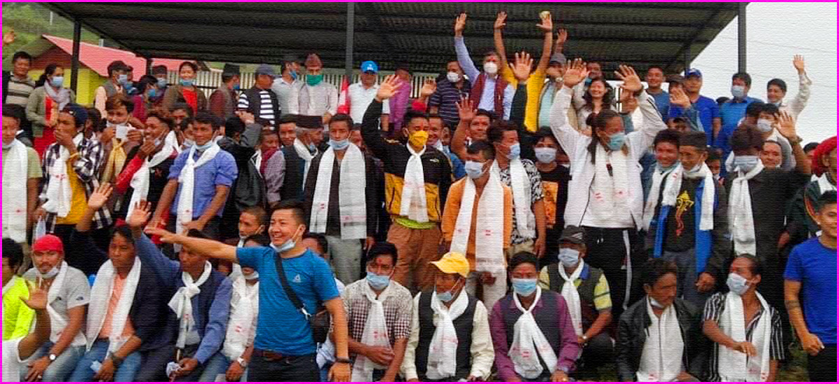 धादिङमा तीन गाउँका सबै कम्युनिष्ट नै कांग्रेसमा प्रवेश
