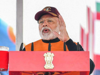 प्रधानमन्त्रीका रूपमा लालकिल्लाबाट १२ औँ पटक राष्ट्रिय झण्डा फहराउँदै मोदी