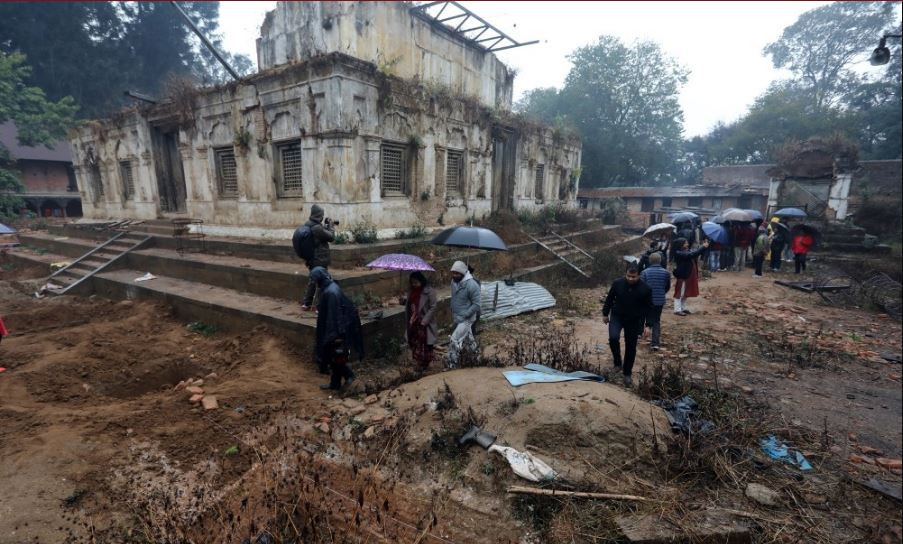 DoA grants approval for reconstruction of Vishworoop temple