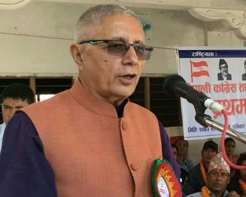 शेखर कोइरालाले उदघाटन गर्ने कांग्रेस नवलपरासी जिल्ला भेलामा लफडा