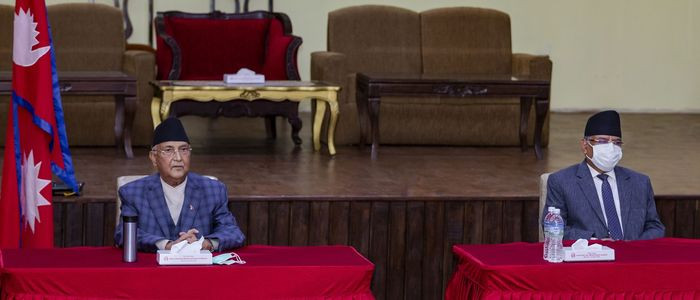 प्रचण्डको खतरनाक मनसायबारे ओलीको खुलासा, नेकपा टुक्राटुक्रा भएर ध्वस्त !