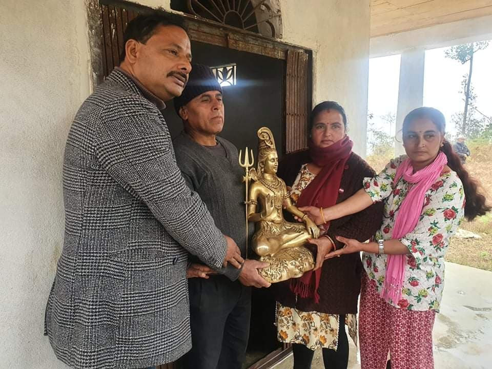 हिन्दू धर्मको संरक्षण गर्दै कांग्रेस नेता डम्बर खड्का 