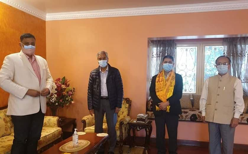 बादल हराउने खिमलाल देवकोटा पुगे देउवा निवास बुढानिलकण्ठ