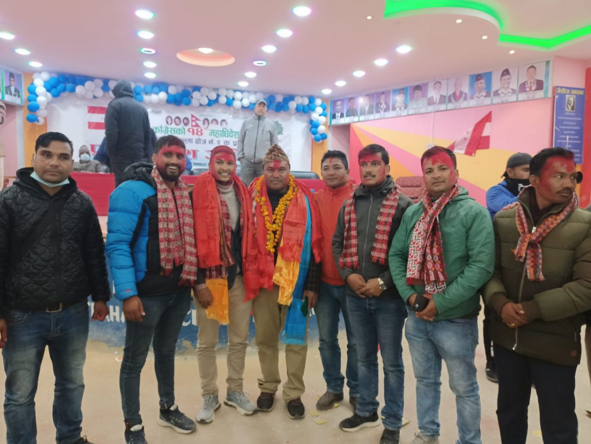 कांग्रेसको प्रतिनिधिमा सानदार मतसहित विजयी भए युवा नेता पुडासैनी
