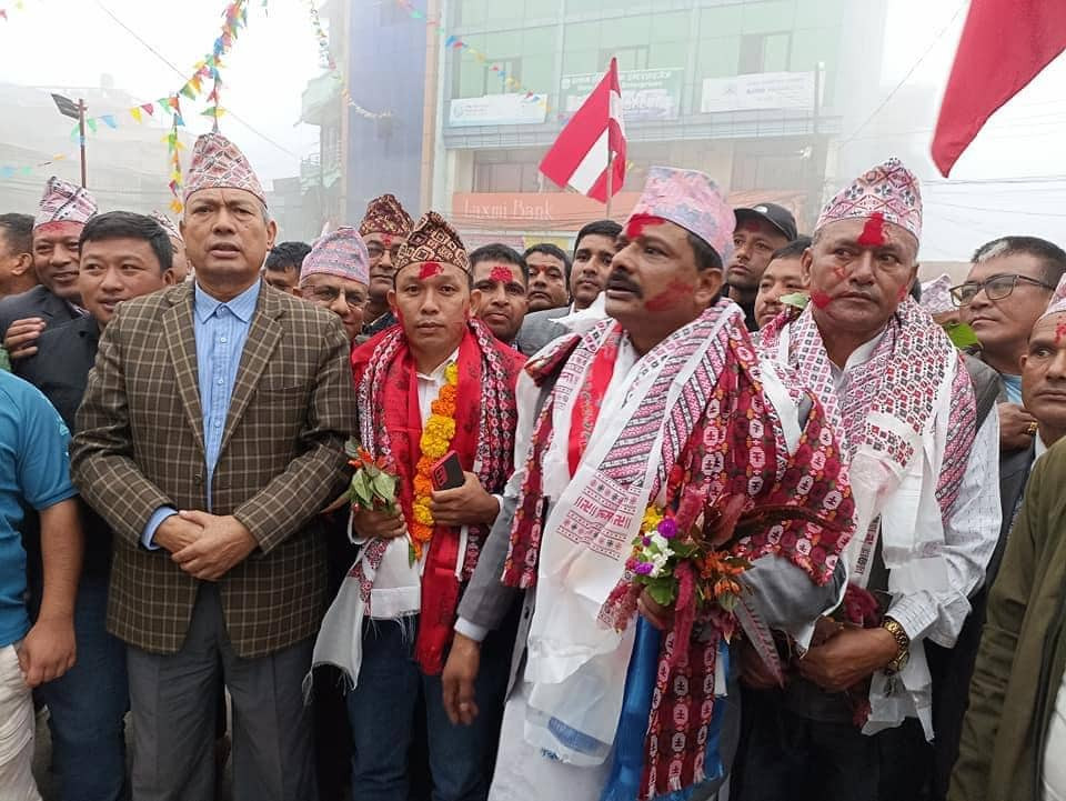 पाँचौंपटक सांसद बन्न खोजेका नेम्बाङमाथि कांग्रेसका डम्बर खड्का भारी, मतभारमा गठबन्धन बलियो