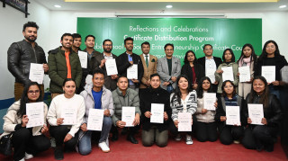 उद्यमी बन्न चाहने विद्यार्थीलाई नबिलको साथ, बागमती प्रदेशका २५ विद्यार्थीले लिए नबिल एसएसई कोर्स