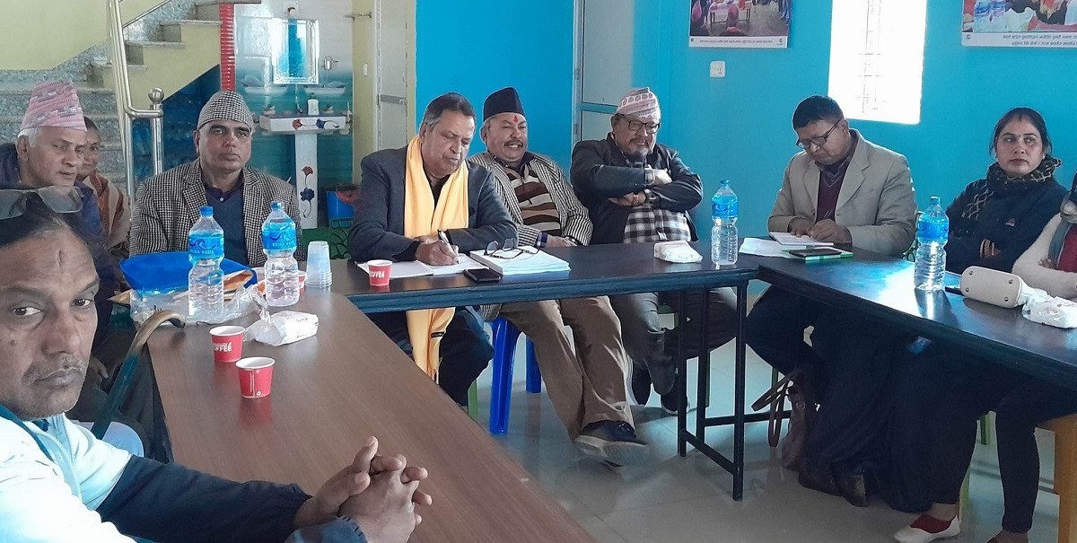निर्वाचनका बेला जनतासँग गरेका बाचा पूरा गर्न कृयाशील छौंः विनोद चौधरी 