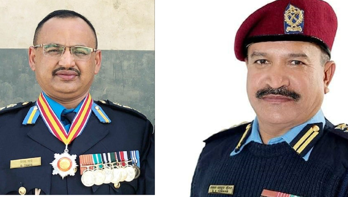 बसन्त कुँवर र दीपक थापामध्ये को बन्ला प्रहरी महानिरीक्षक?