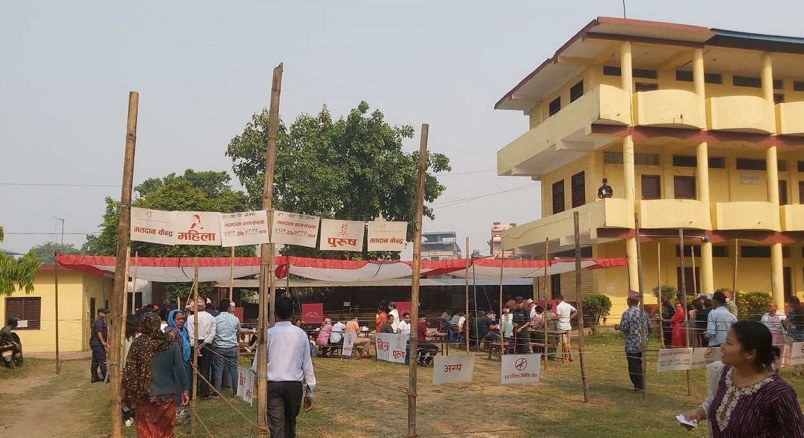 चितवनमा खस्यो ३७ प्रतिशत मत