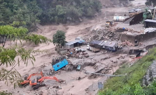 सिक्किममा बाढीपहिरोबाट सयौं घरमा क्षति