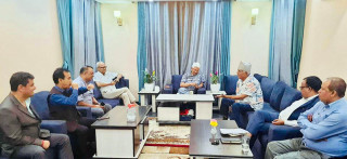 संस्थापन इतर समूहको बैठकमा विश्वप्रकाश शर्मा र प्रदीप पौडेलको इन्ट्री