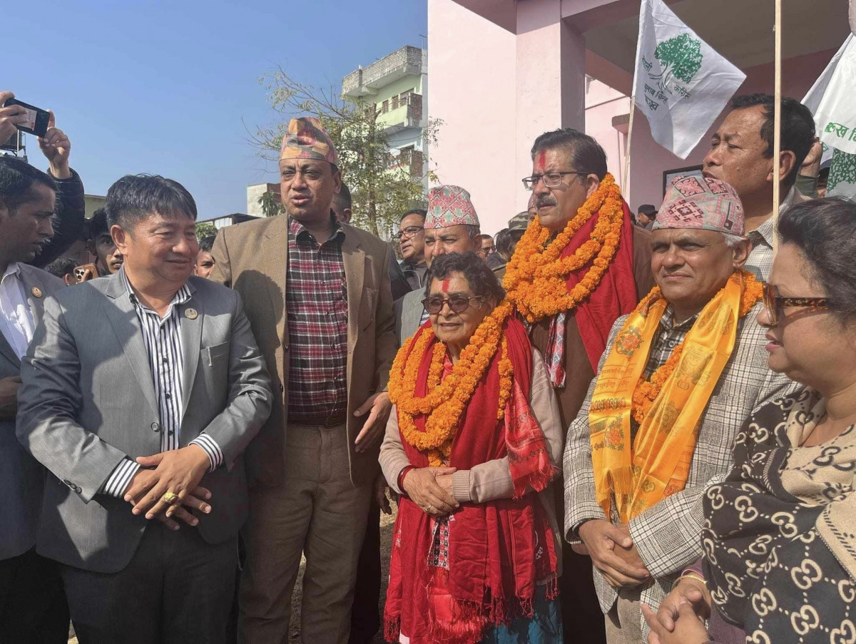 बागमतीमा कांग्रेसका उम्मेदवारले गरे मनोनयन दर्ता