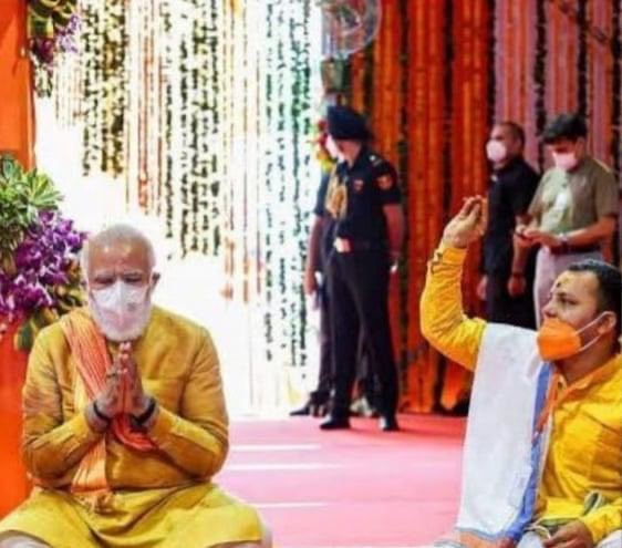 अयोध्यामा यी नेपाली गुरुले रामको मूर्तिको प्राण प्रतिष्ठा गराउँदै, मोदीले दिए निम्ता