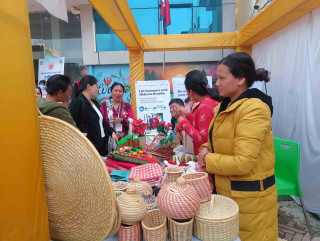 काठमाडाैं बाहिर पहिलाेपटक राष्ट्रिय महिला उद्यमी सम्मेलन सम्पन्न