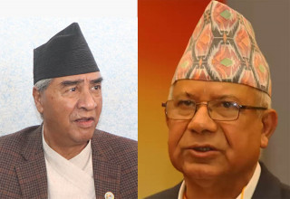 विपक्षी दलको बैठकमा माधव नेपाल सहभागी