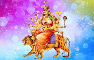 नवरात्रको चौथो दिन : कुष्माण्डाको पूजाआराधना गरिँदै
