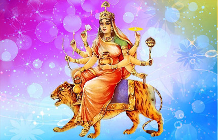 नवरात्रको चौथो दिन : कुष्माण्डाको पूजाआराधना गरिँदै