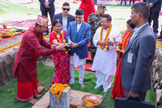 भाटभटनी सञ्चालक मीनबहादुरले दान गरेको जग्गामा पार्टी कार्यालय बनाउन एमालेलाई खुल्यो बाटो