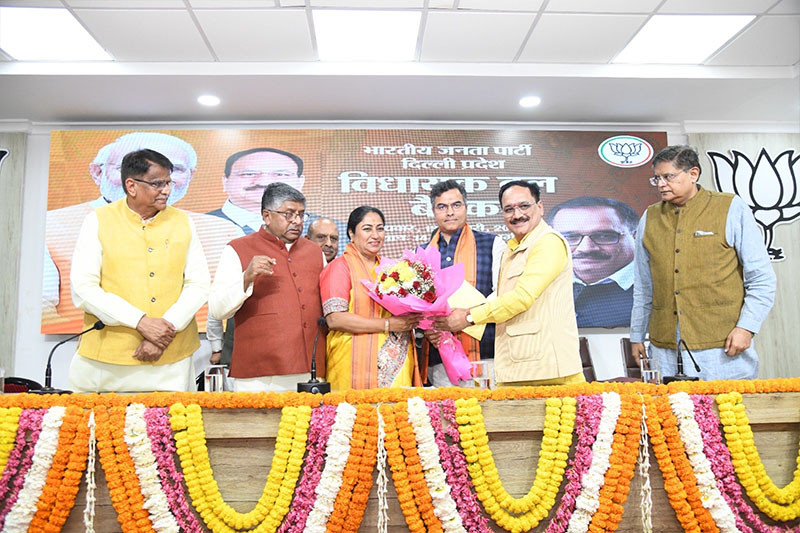 नयाँ दिल्लीको मुख्यमन्त्रीमा भाजपाकी रेखा गुप्ता, आज शपथ
