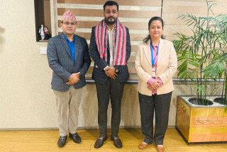खानेपानी मन्त्री यादव भारत प्रस्थान