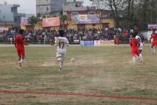 महाबीर क्लव काठमाण्डौं सैनामैना गोल्डकपको सेमीफाईनलमा प्रवेश