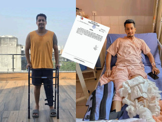 सिद्धान्त लोहनीलाई क्यानले ५ लाख सहयोग गर्ने