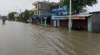 डुबानमा परे धनगढीका घर,आठ जनाको उद्धार