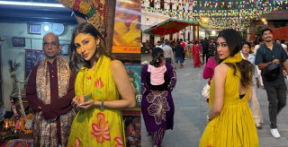 बलिउड अभिनेत्री मौनी पशुपतिनाथ मन्दिरमा