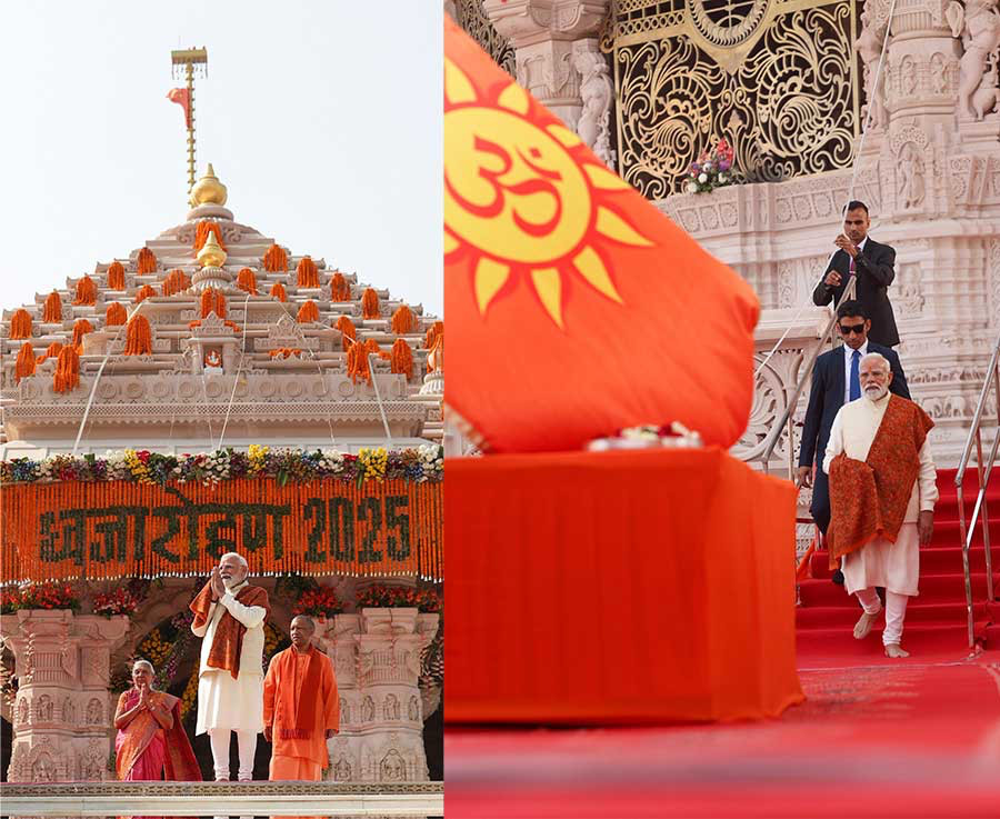 आज ५०० वर्षदेखि जलेको बलिदानको पूर्णता हो : नरेन्द्र मोदि