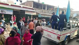 रास्वपाको चुनावी प्रचारको गाडी मदिरा र चामलसहित नियन्त्रणमा