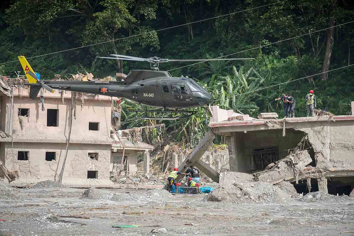 मृतकको सङ्ख्या एक हजार ४५४ पुग्यो, चार हजार ७१८ जना अझै बेपत्ता